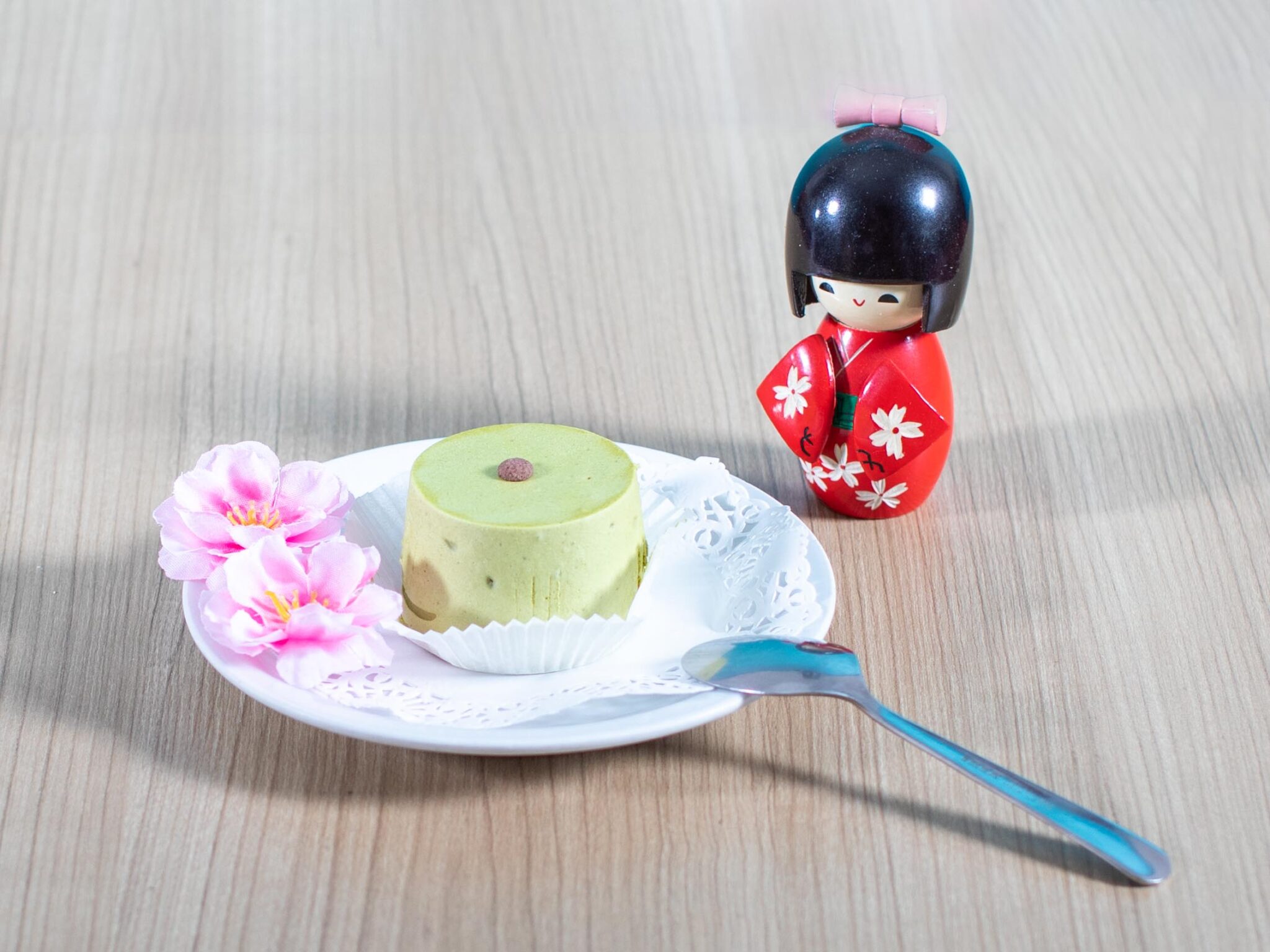 Mount Fuji (Matcha ice cream)