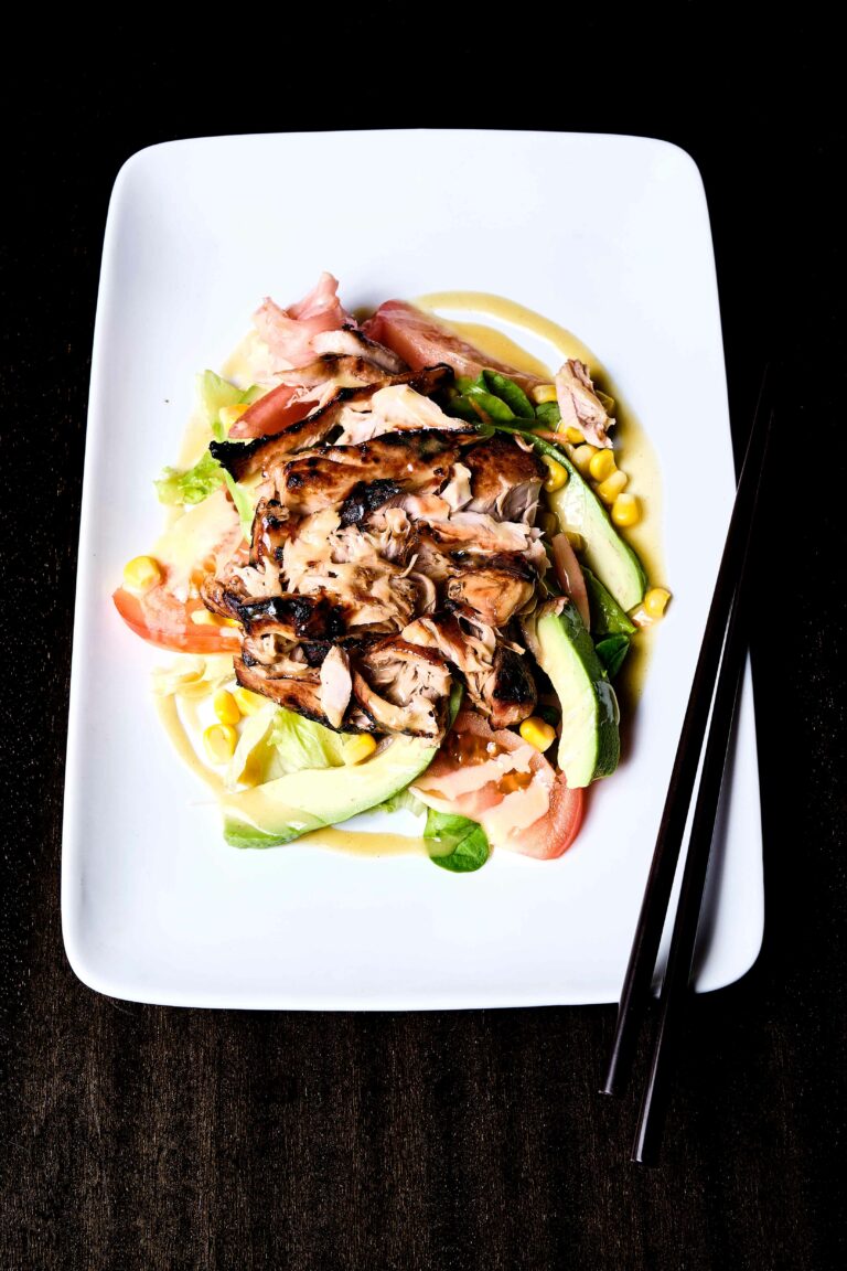 Salade de thon grillé